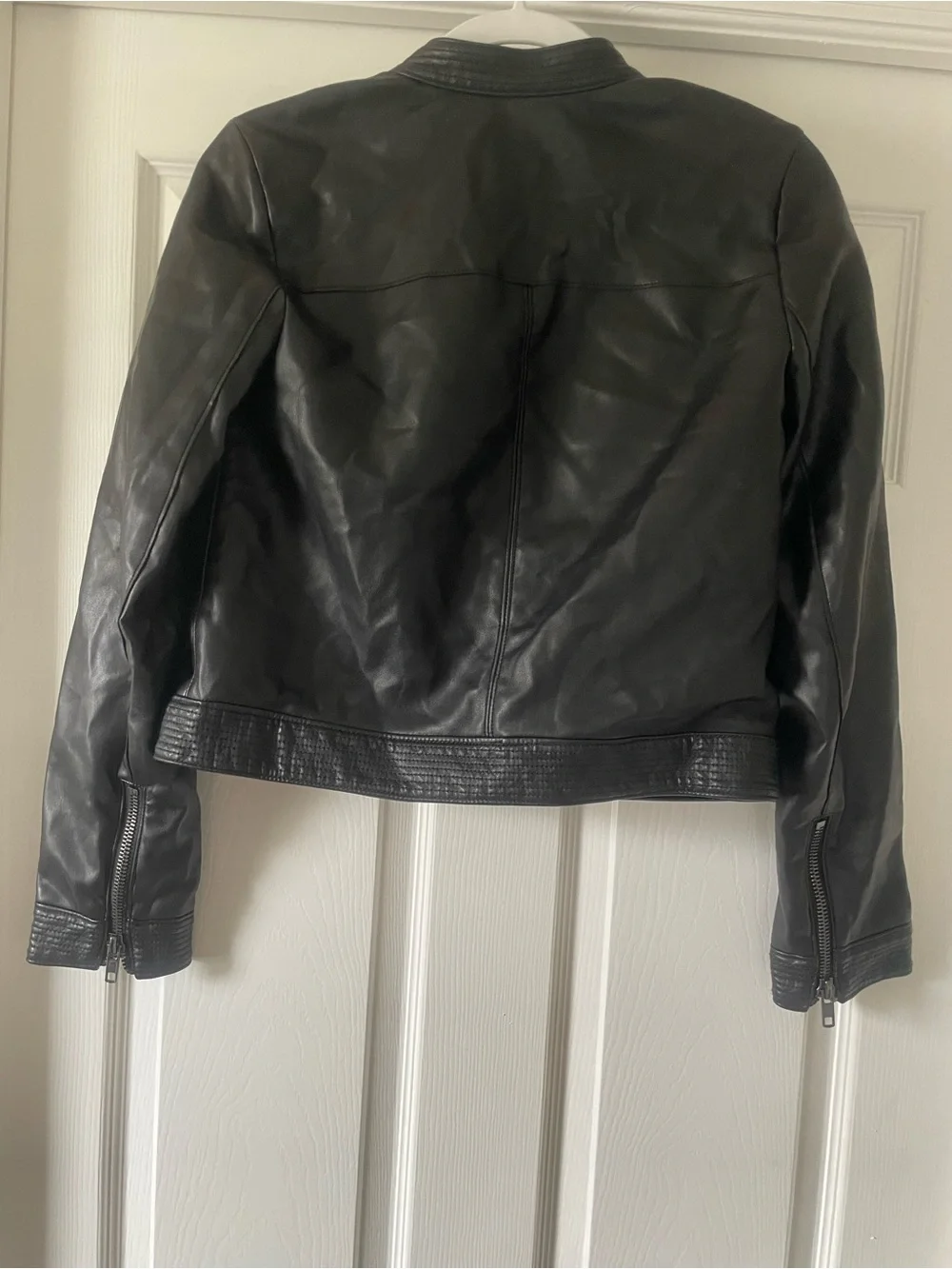Black faux Leather Jacket - Women Bailey-44 brand